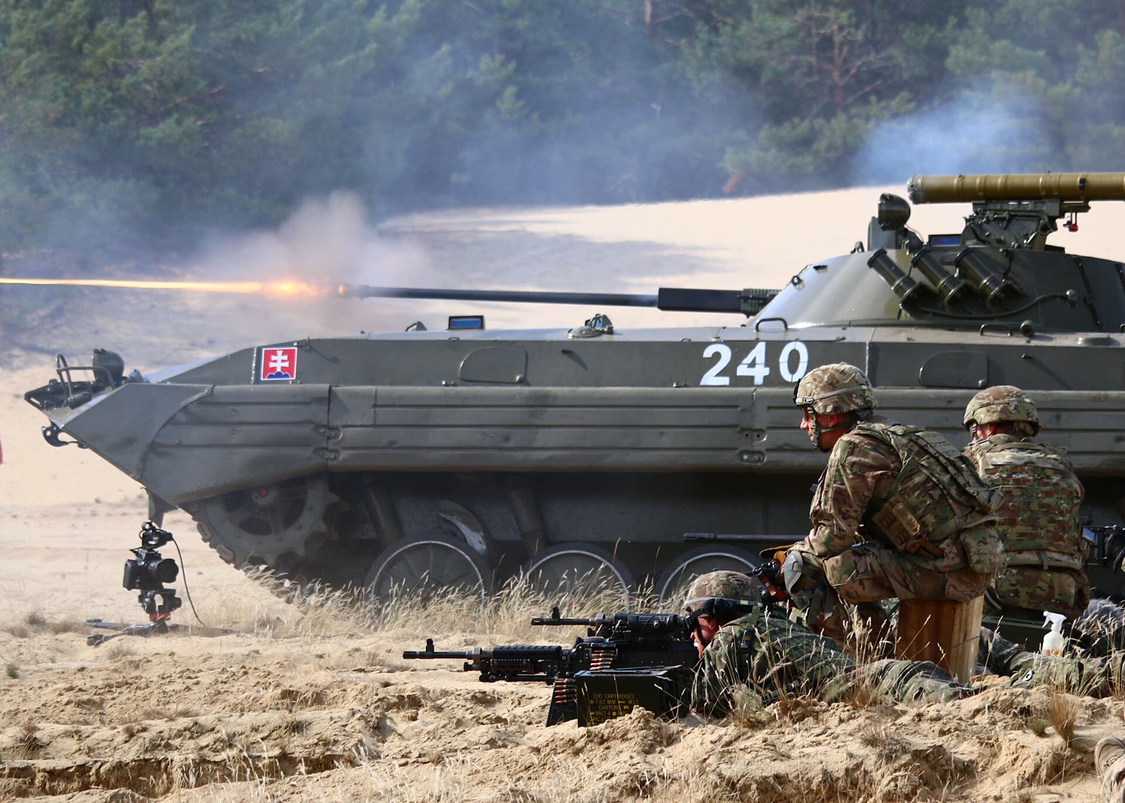 Bojové vozidlo pechoty BVP-2 Ozbrojených sil SR