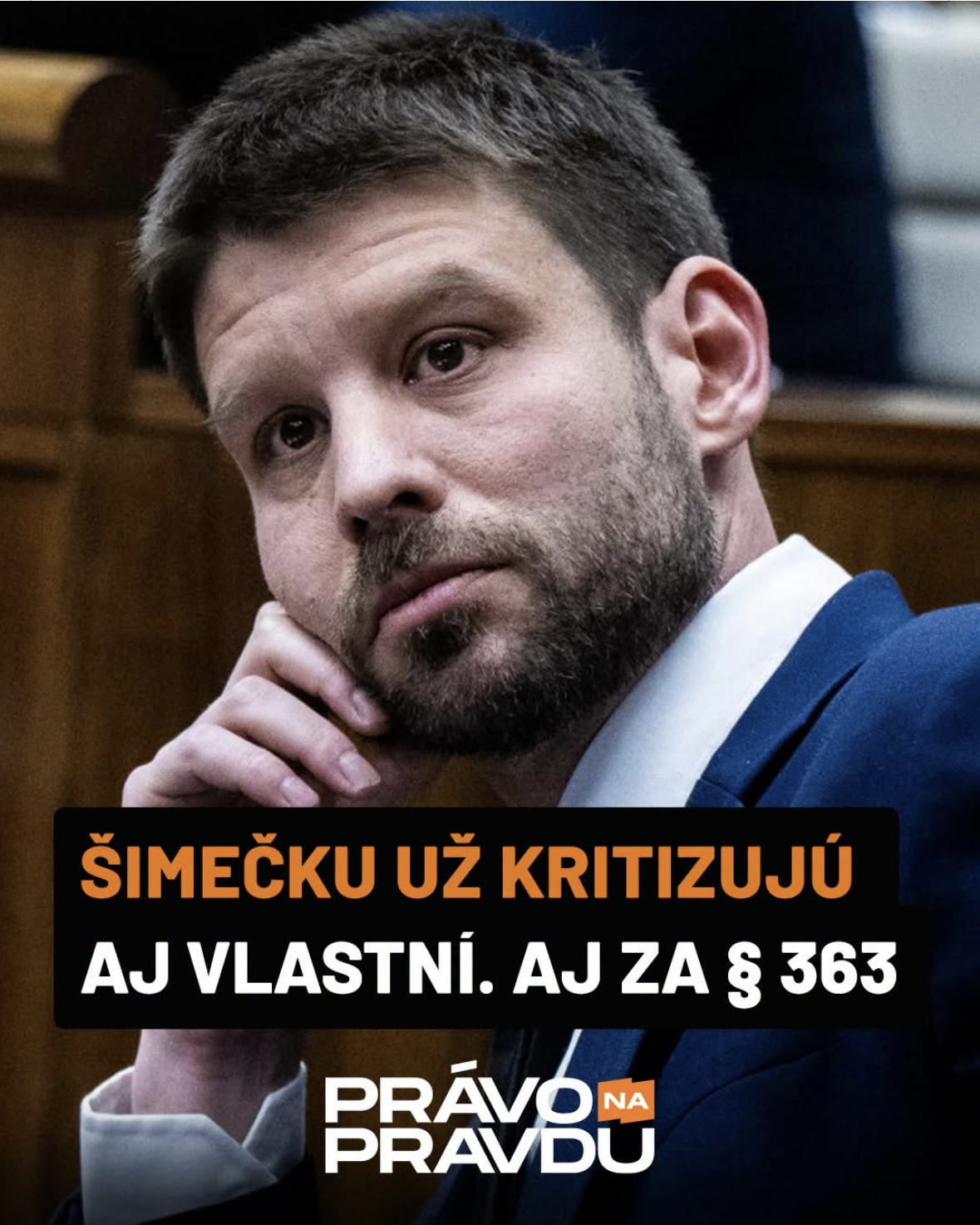 PNP - Šimečku podľa PNP kritizujú už aj vlastní