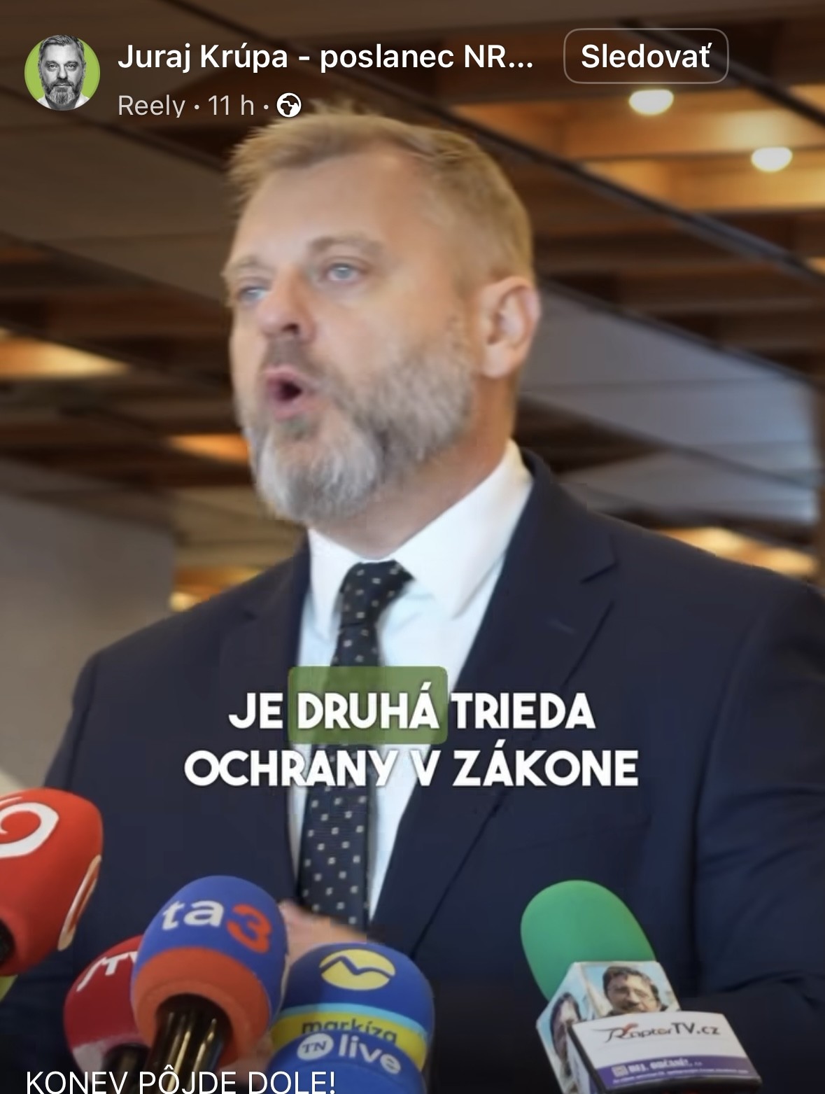 Krúpa - poslaec NR SR